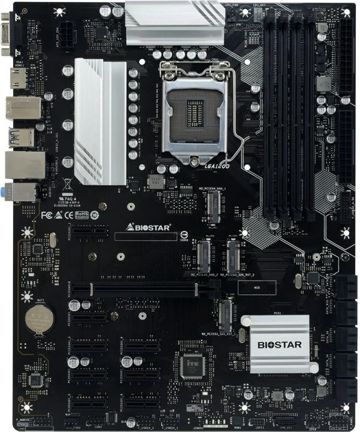 Pllakë amë Biostar TZ590-BTC DUO, ATX, Socket LGA 1200, e zezë
