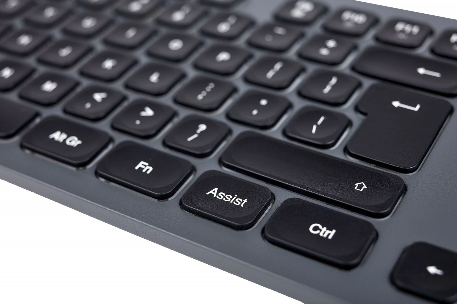 Tastierë Hama CK-400 me kabllo, USB-A/USB-C, ndriçim, e zezë/gri