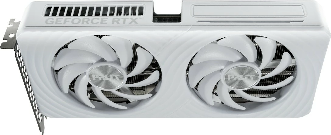 Kartelë grafike Palit GeForce RTX 5060 Ti WHITE OC, 8GB GDDR7, 128bit, 3DP/HDMI, e bardhë