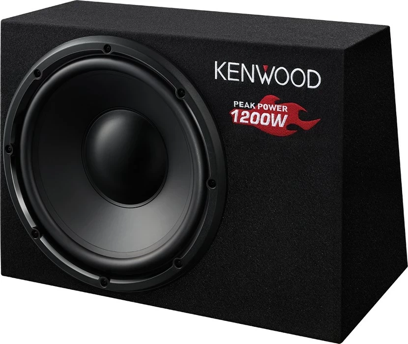 Subwoofer për veturë Kenwood KSC-W1200B, 300 W, i zi