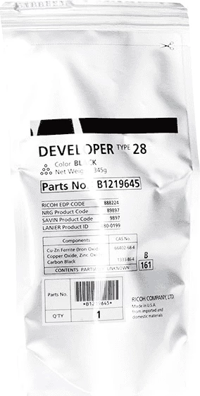 Njësi zhvilluese, Ricoh, Type 28 B1219645 (B1216940), rendiment 60,000 faqe, e zezë