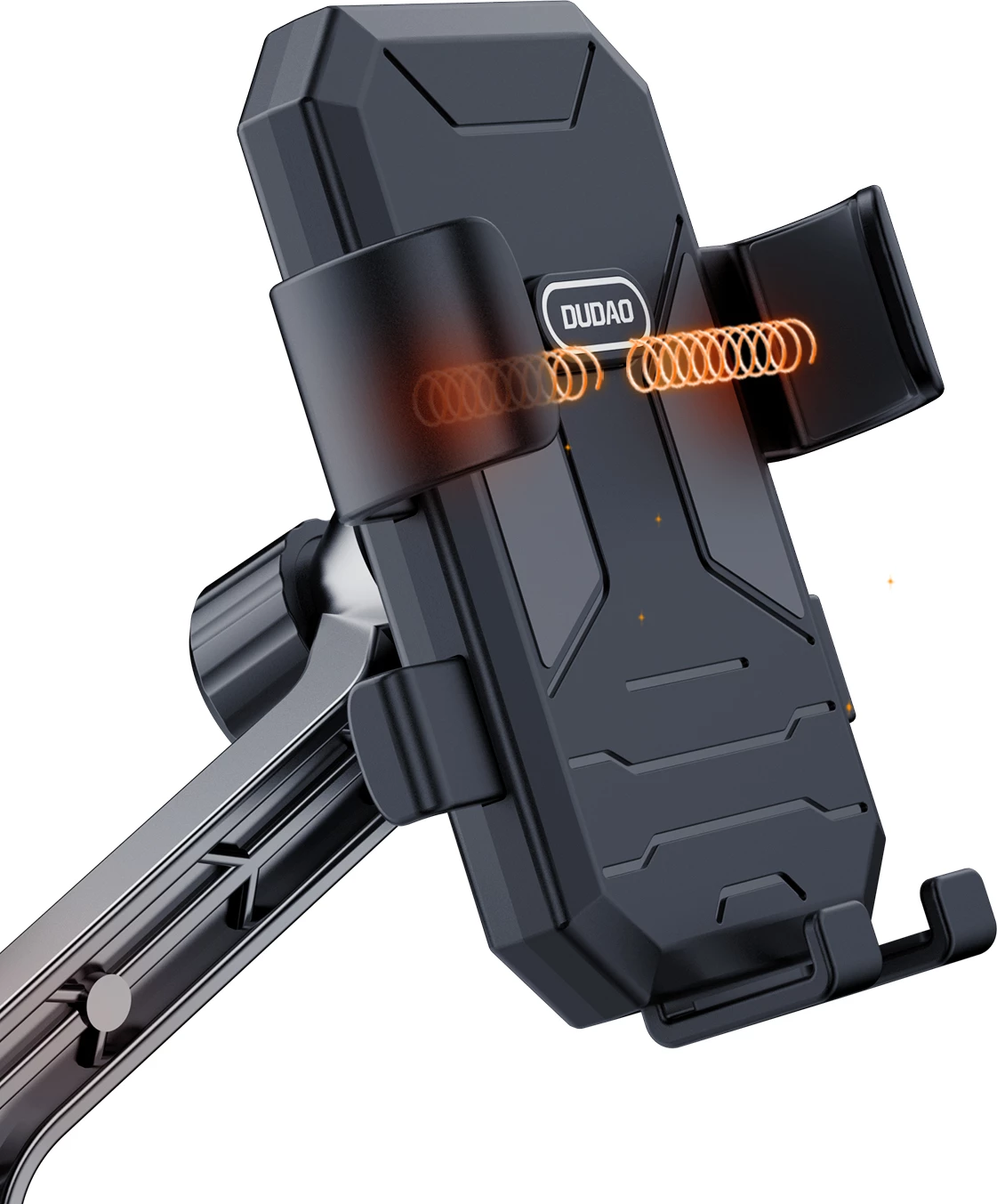 Mbështjellës telefoni për biçikletë/motoçikletë Dudao F7C+, i zi