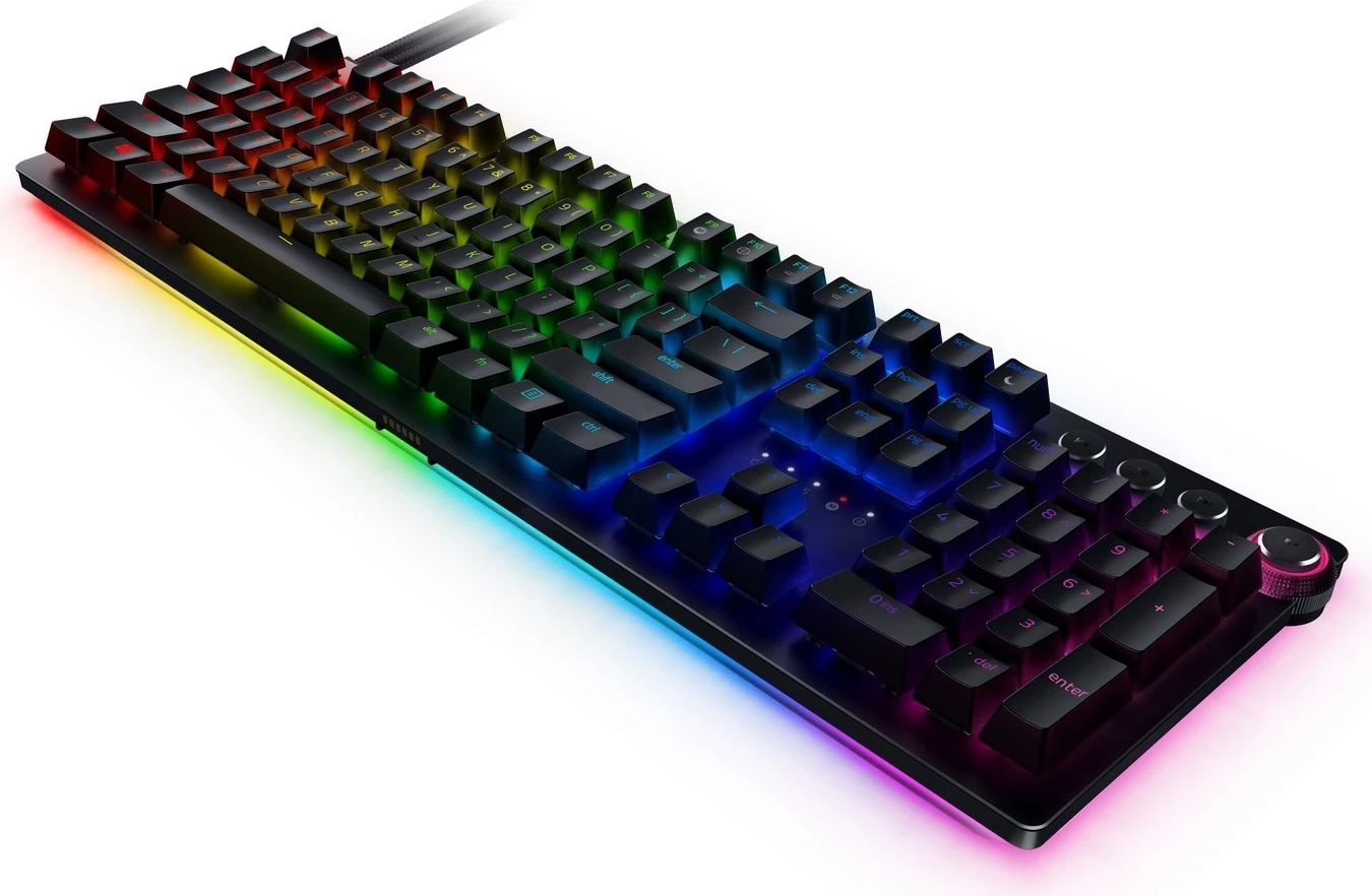 Tastierë Analog Razer Huntsman V2 Switch, e zezë