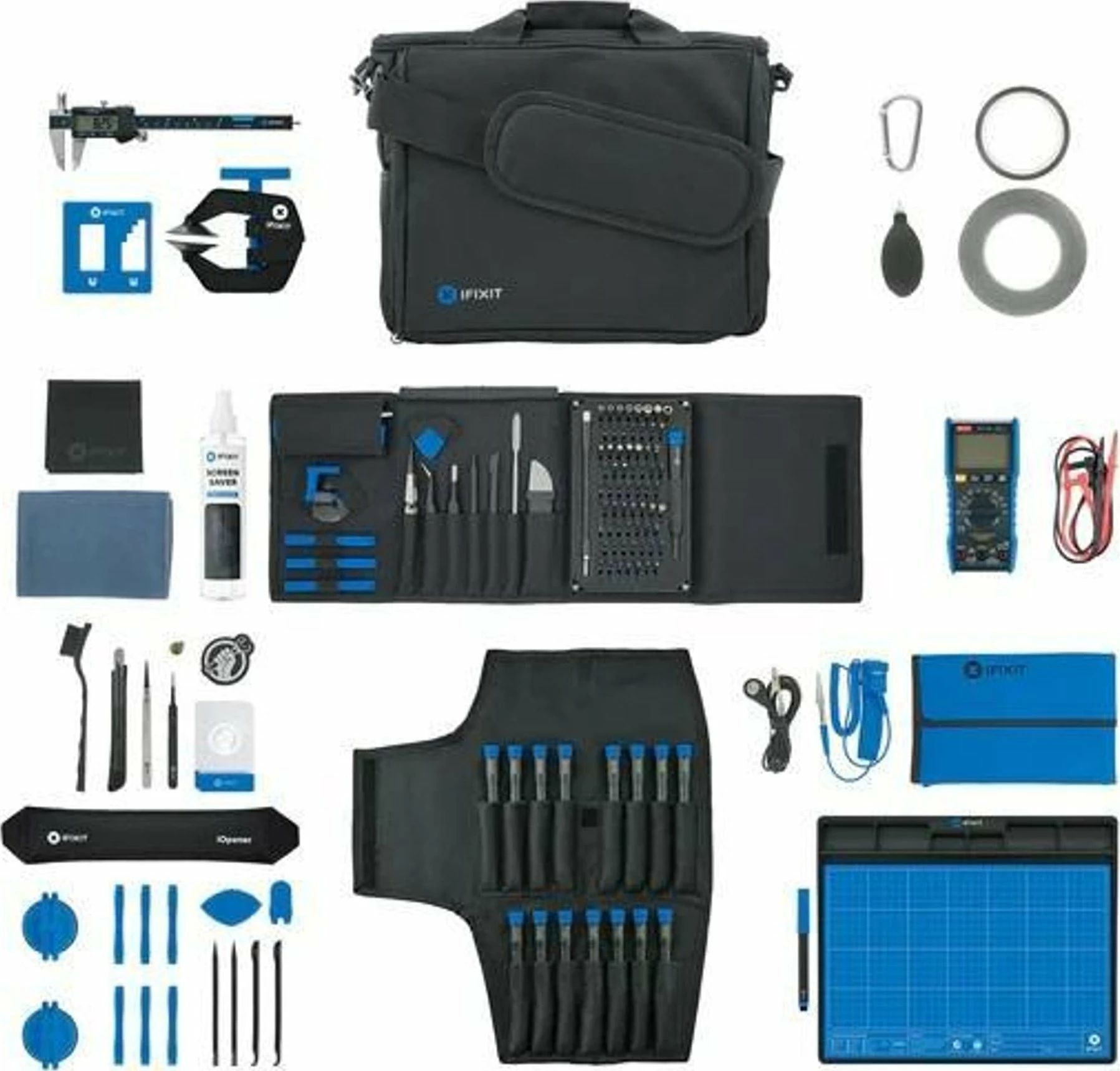 Set mjetesh riparimi iFixit Repair Business Toolkit 2023, komplet në çantë