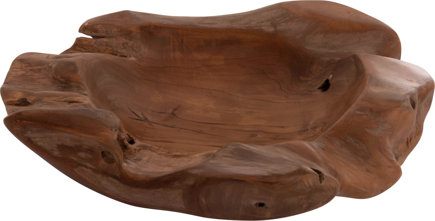 Enë dekorative NOKI, dru tik natyral, 50x46x10cm