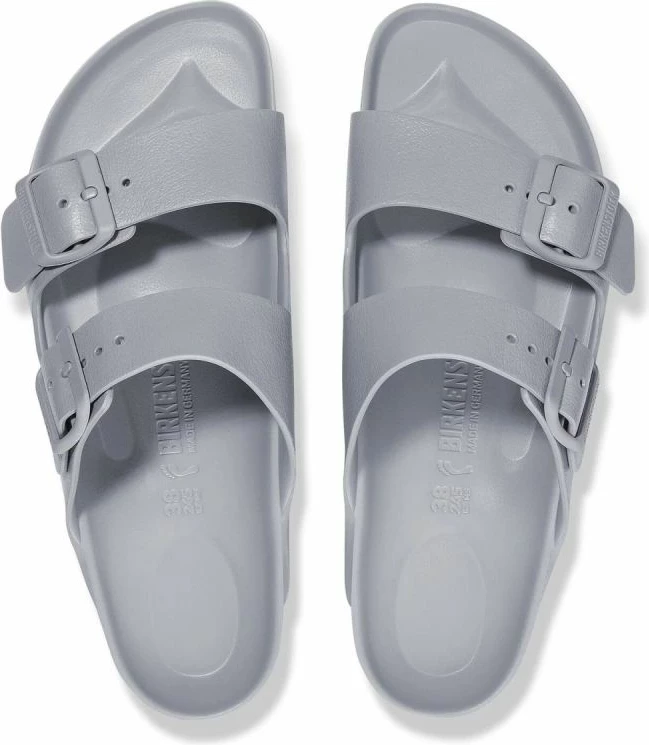 Flip-Flops për meshkuj Birkenstock, gri/argjend