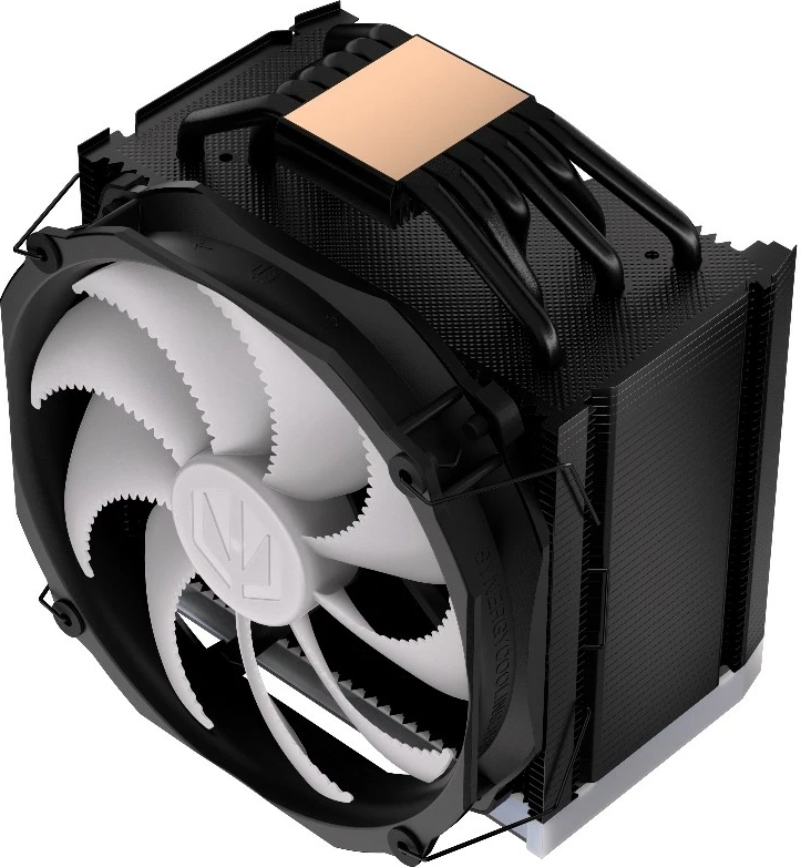 Ftohës CPU Endorfy Fortis 5 Black ARGB EY3A014, me ndriçim ARGB, i zi