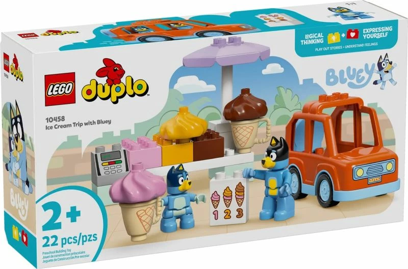 Lodra ndërtimi LEGO DUPLO për fëmijë, kaltër
