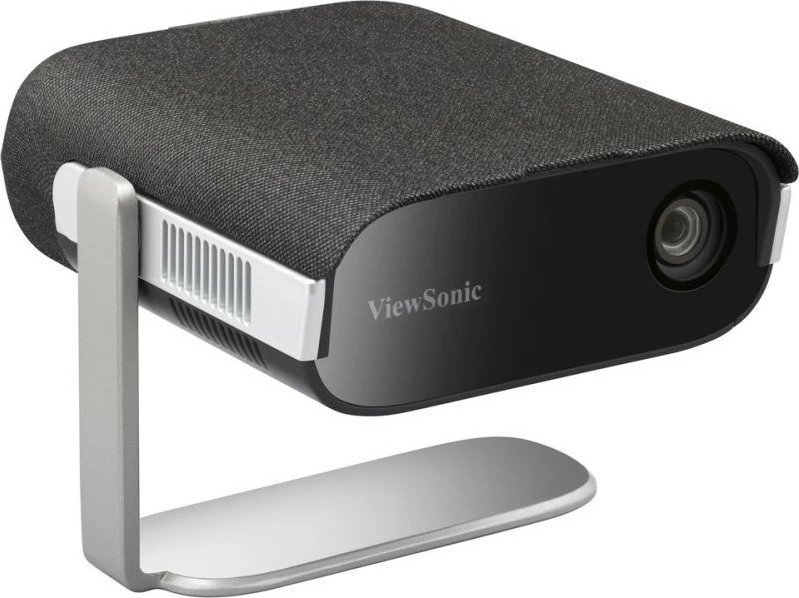 Projektor portativ Viewsonic M1XE, LED, WVGA, 16 GB, i zi dhe argjendtë