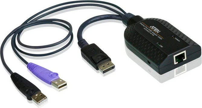Adapter KVM ATEN USB-DisplayPort në Cat5e/6