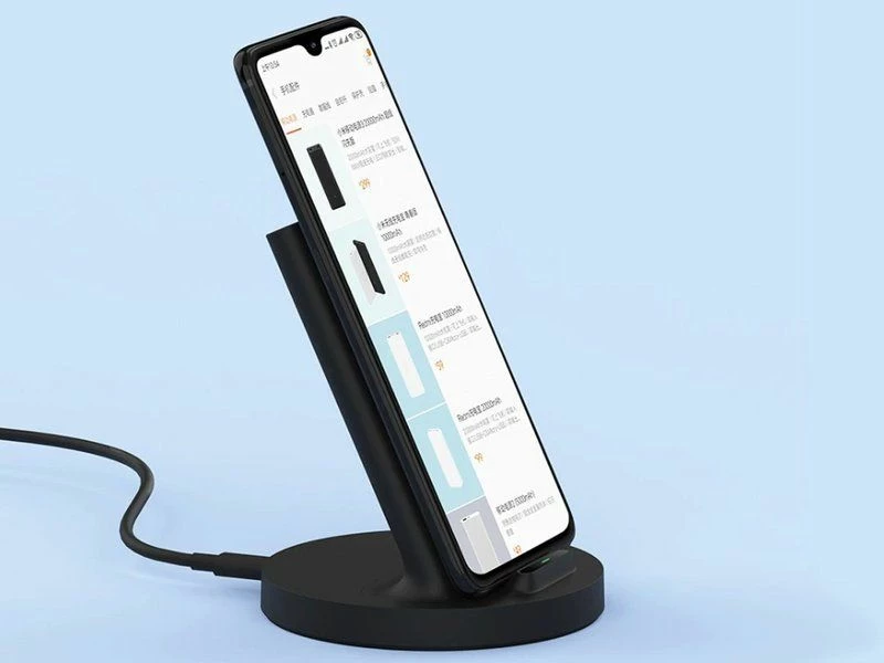 Karikues wireless Xiaomi Mi Fast Wireless Charger 20W Qi Stand 41168-uniw, i zi