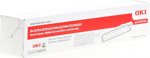 Toner, OKI 43979102 3500 faqe i zi