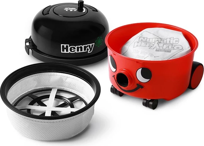 Fshesë me korrent Numatic, 620W, kuqe/e zezë