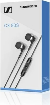 Kufje me kabllo Sennheiser CX 80S (MPN 508896), in-ear, të zeza