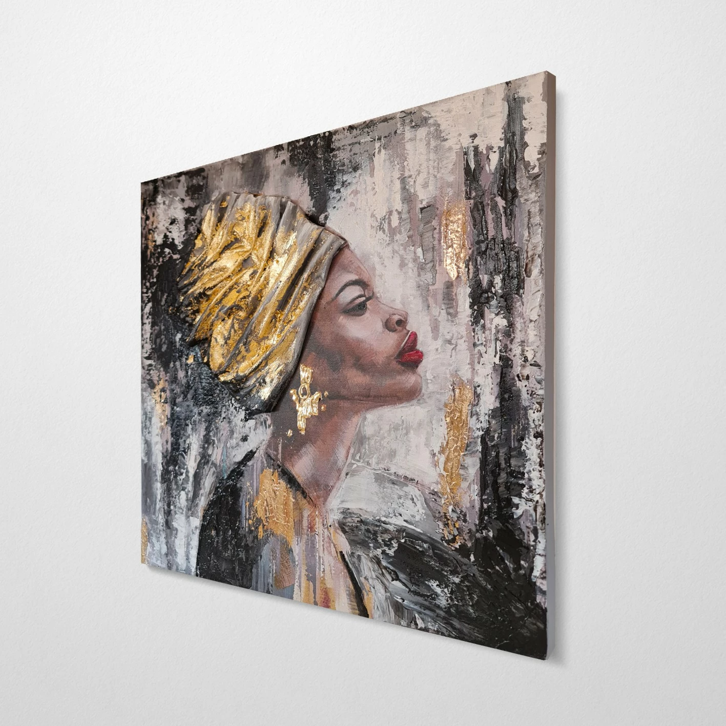 Pikturë dekorative me vaj, Wallity, OPL340522 - 120x120cm