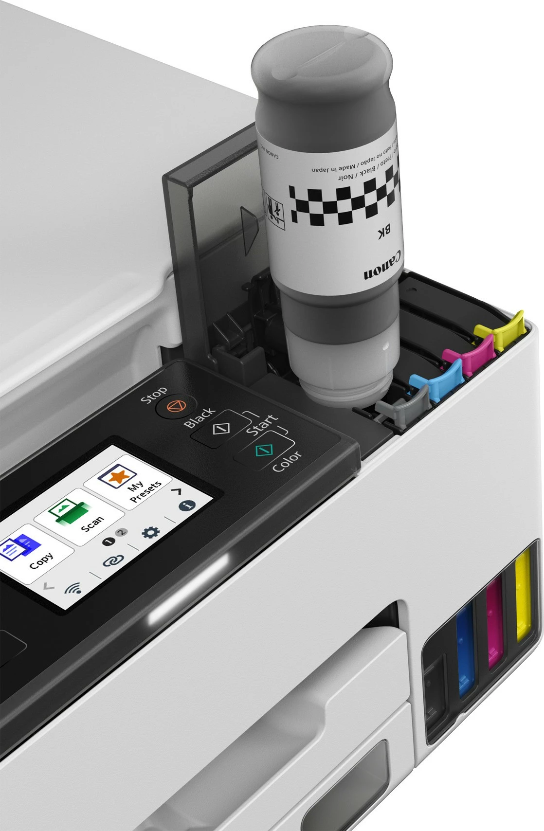 Printer Canon MAXIFY GX1050, Inkjet, Colour printing, 600 x 1200 DPI, Colour copying, A4, Black, White