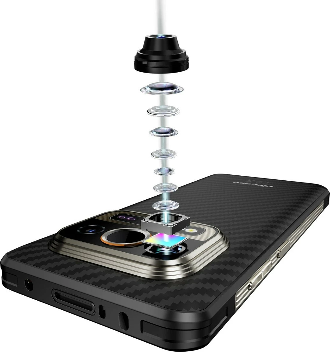 Celular Ulefone Armor 25T 4G, 6/256GB, IP69K, Thermal Vision, Frost Black