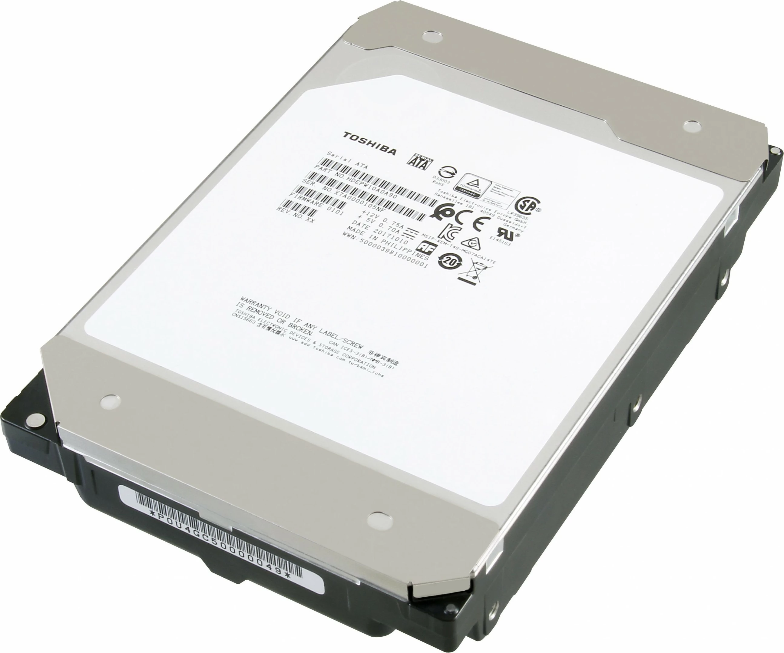 Hard disk Toshiba MG07ACA14TE, 14 TB, 7200 RPM, 256 MB, 3.5", Serial ATA