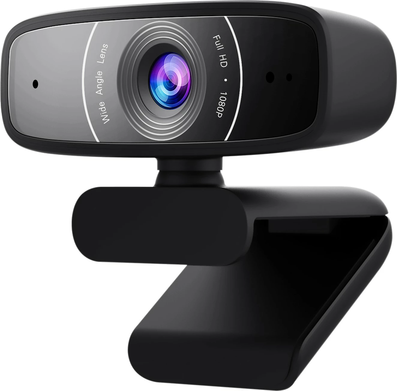Webcam ASUS C3 Full HD, USB, e zezë