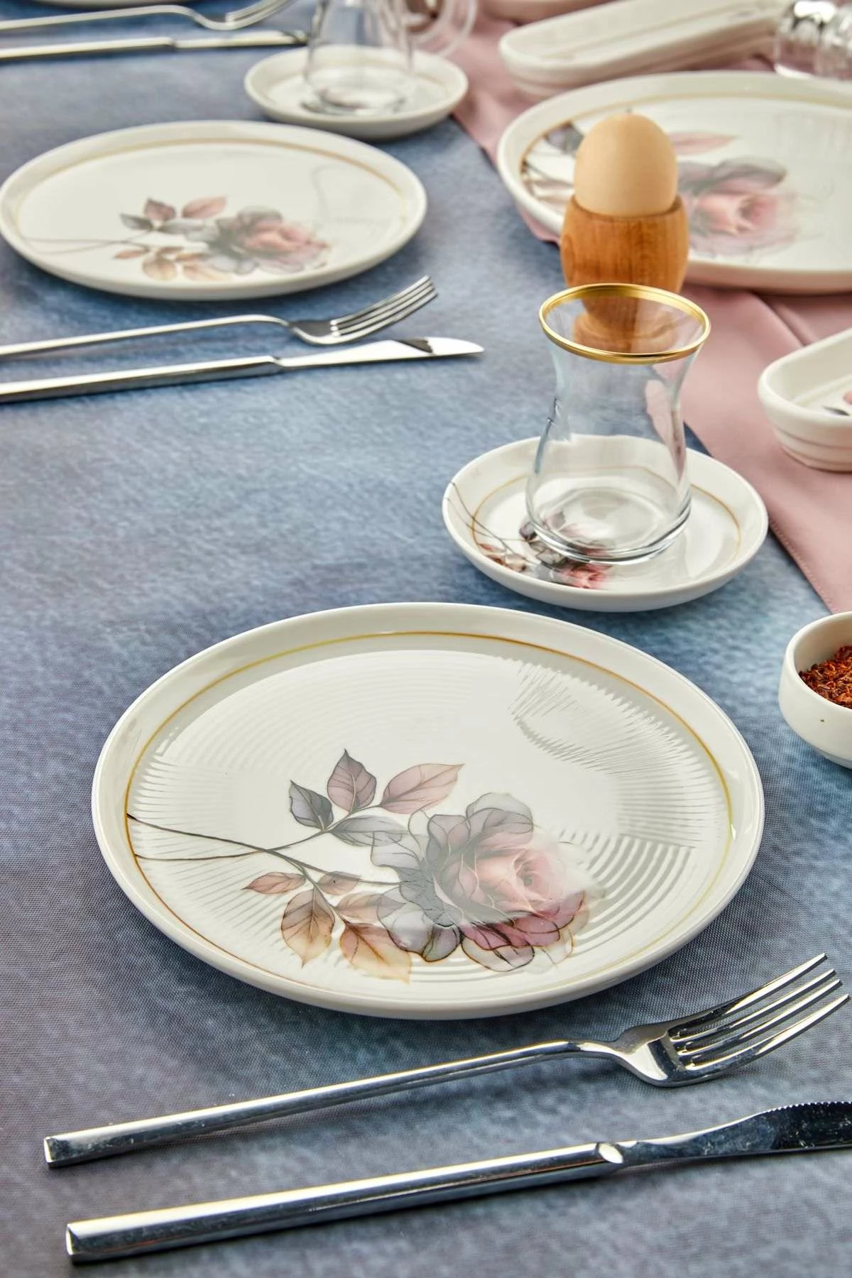 Set mëngjesi 21 pjesësh, Hermia Concept, HaleLuxRolyefli21