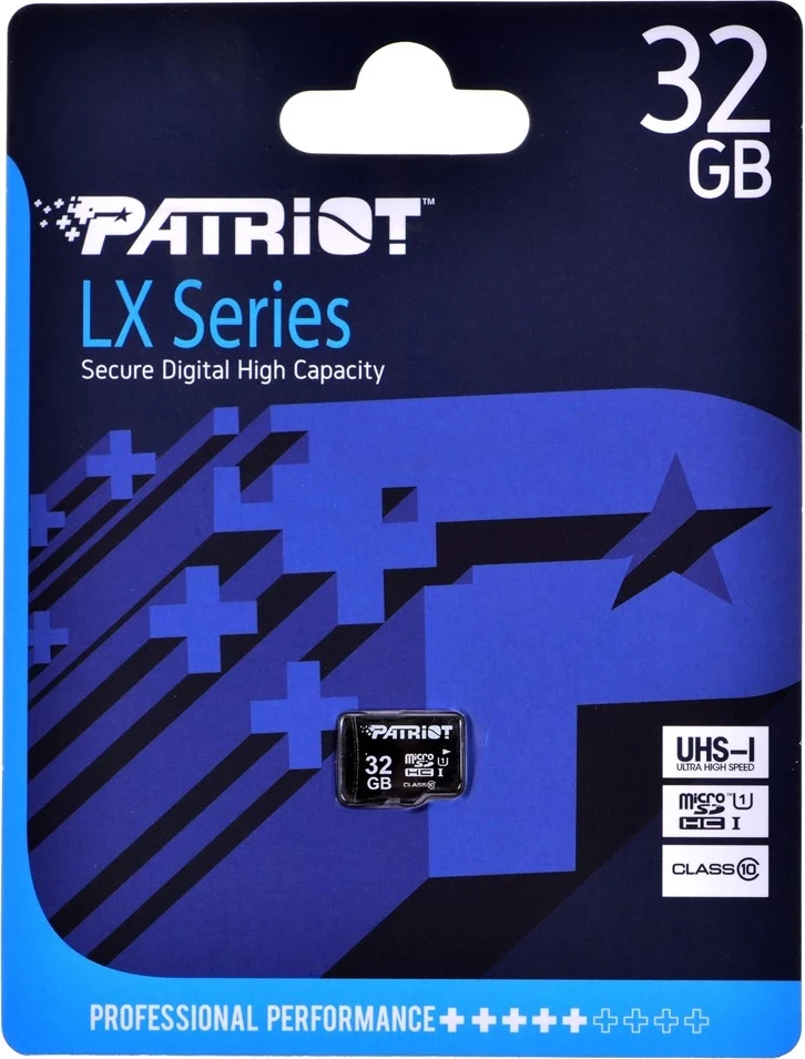 Kartë memorie Patriot Memory, 32GB MicroSDHC