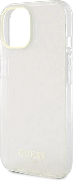 Mbështjellës Guess GUHCP15SHDECMP për iPhone 15 6.1", i fortë, efekt pasqyre, rozë