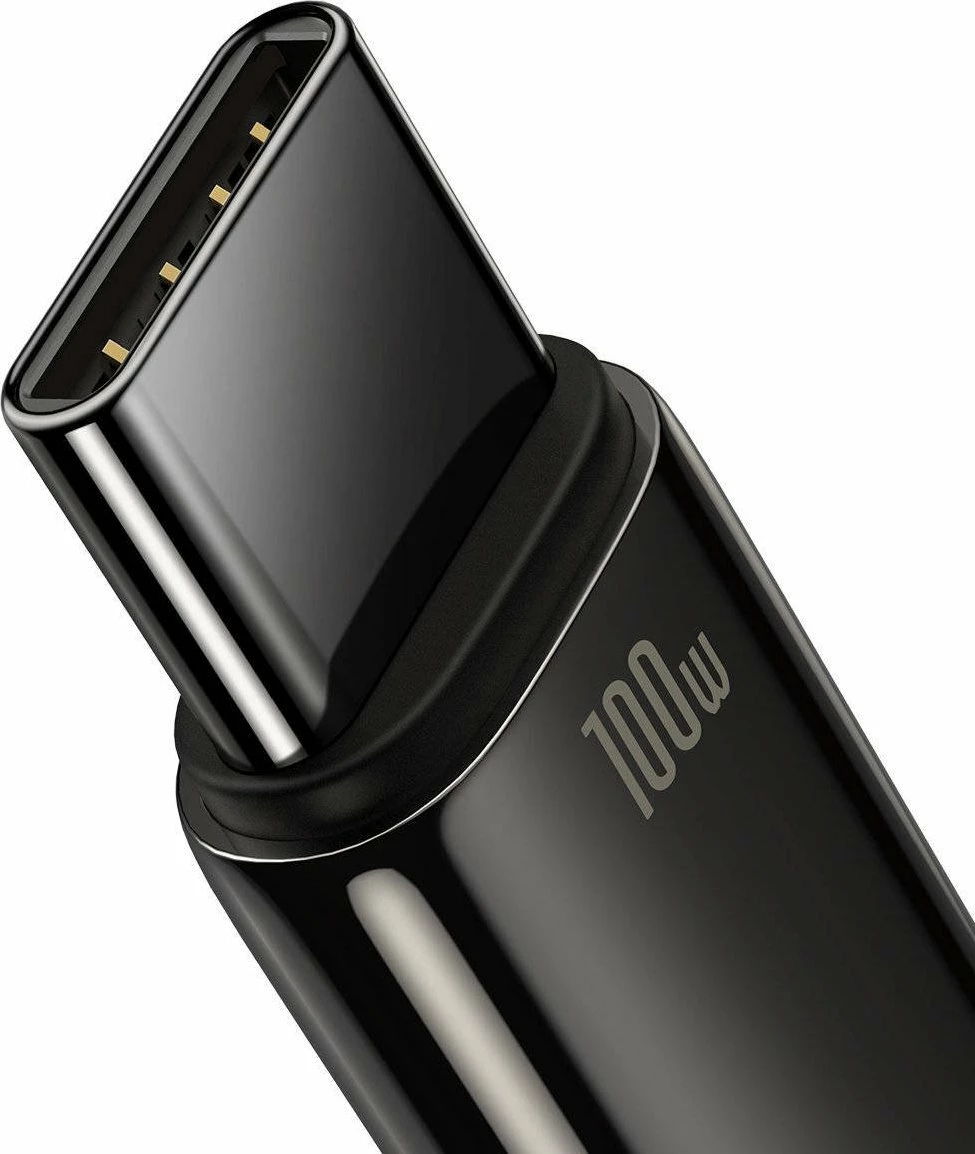 Kabllo USB-A në USB-C Baseus CAWJ000101 2m 100W USB 2.0, e zezë