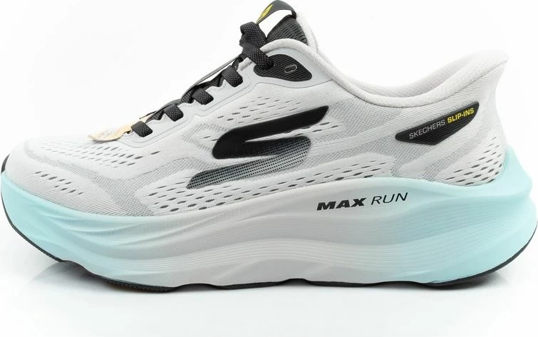 Atlete për meshkuj Skechers Max Run Slip-Ins, të bardha