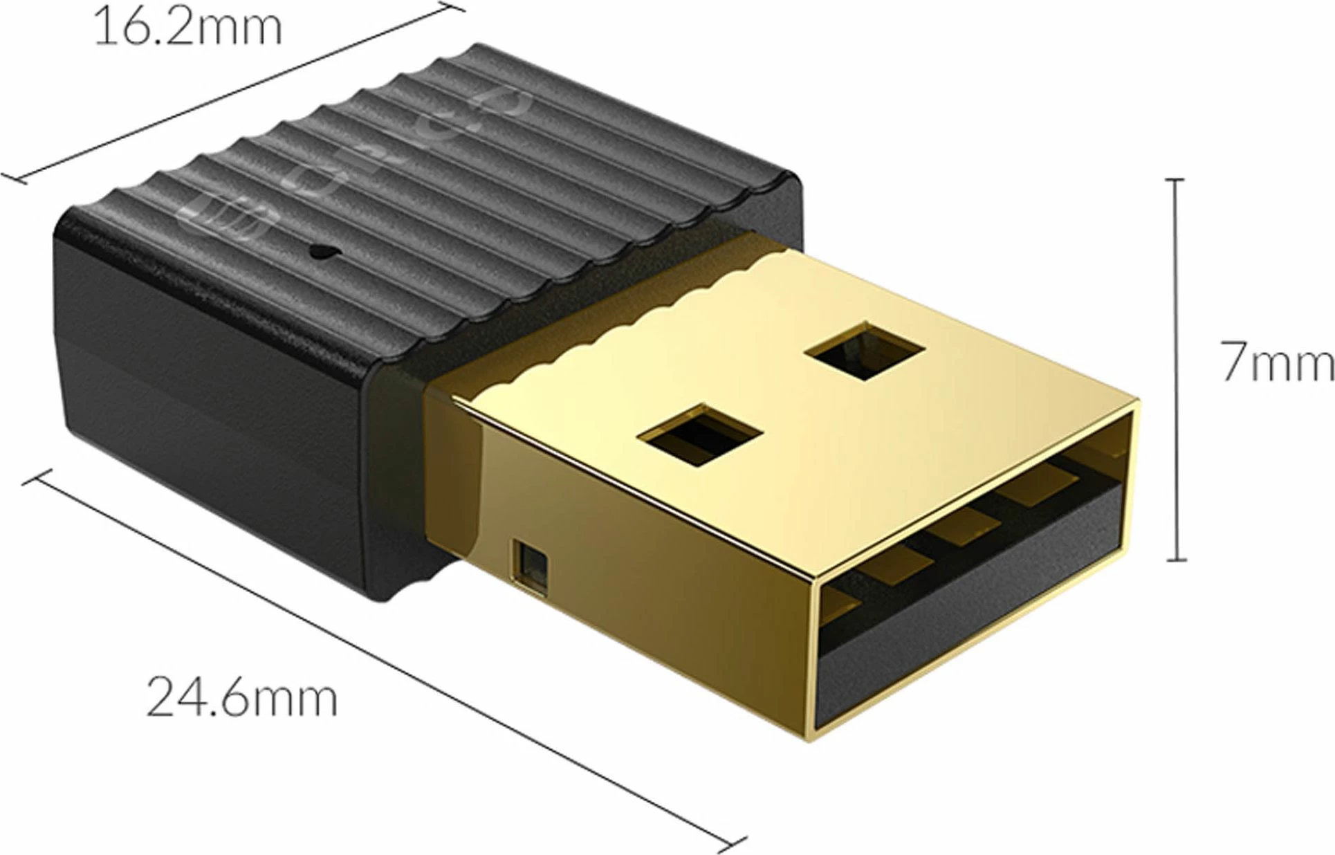 Adapter Bluetooth USB-A Orico BTA-508-BK-BP 5.0, i zi