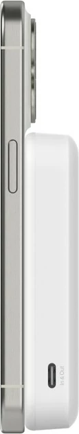 Power bank Belkin BoostCharge Pro 8000 mAh wireless i bardhë