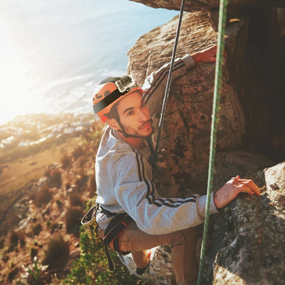 Mbajtës koke Tech-Protect GA100 për GoPro/DJI, i zi