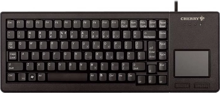 Tastierë Cherry XS G84-5500 USB QWERTY me touchpad, e zezë