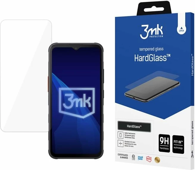 Xham i kalitur mbrojtës 3MK HardGlass për Samsung Galaxy XCover 7, 9H, 1 copë