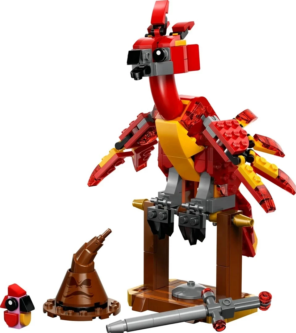 Set LEGO Harry Potter Fawkes: Dumbledore's Phoenix 76448, 299 pjesë