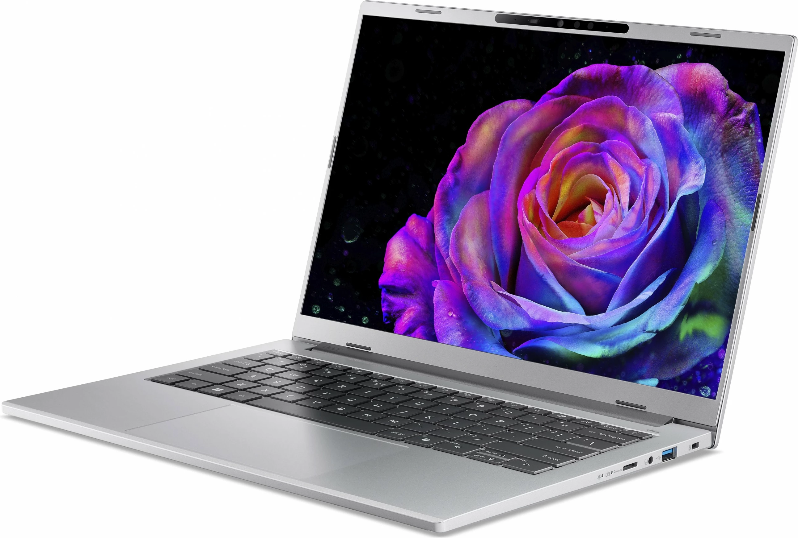 Kompjuter Acer Aspire 14 AI OLED A14-61M-R63L, Ryzen AI 7 350, 32GB/1TB, 14 inç, silver