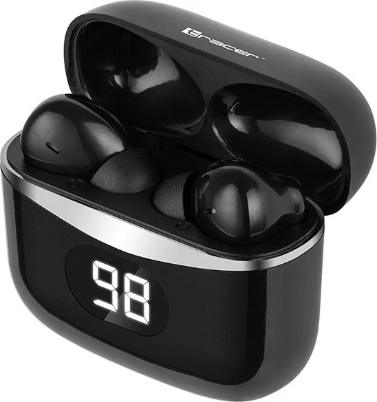 Kufje Tracer T5 TWS, Bluetooth 5.2, të zeza