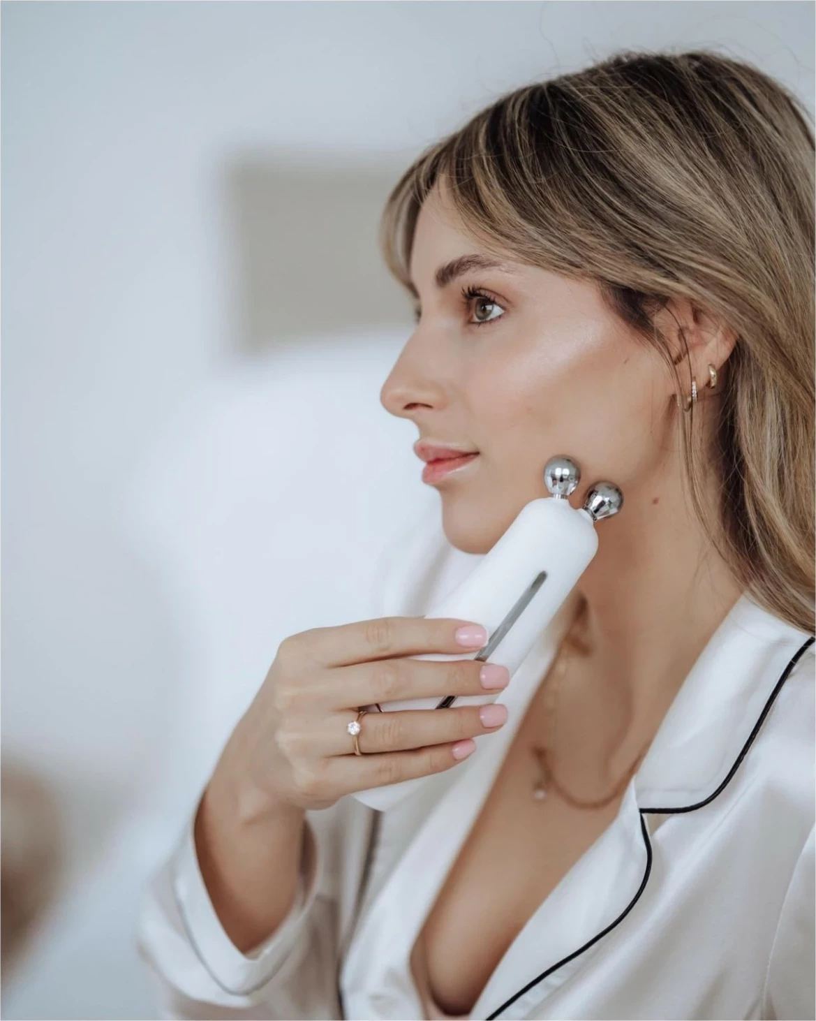 Pajisje mezoterapie pa gjilpërë Beautifly B-Booster PRO, i bardhë