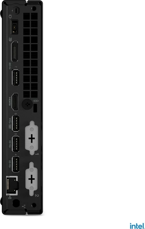 Kasë Lenovo ThinkCentre M70q, Intel Core i5-12500T, 16 GB RAM, 512 GB SSD, Windows 11 Pro, e zezë