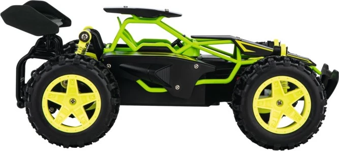 Makina me telekomandë Carrera RC Lime Buggy, 23 cm, e zezë dhe e gjelbër