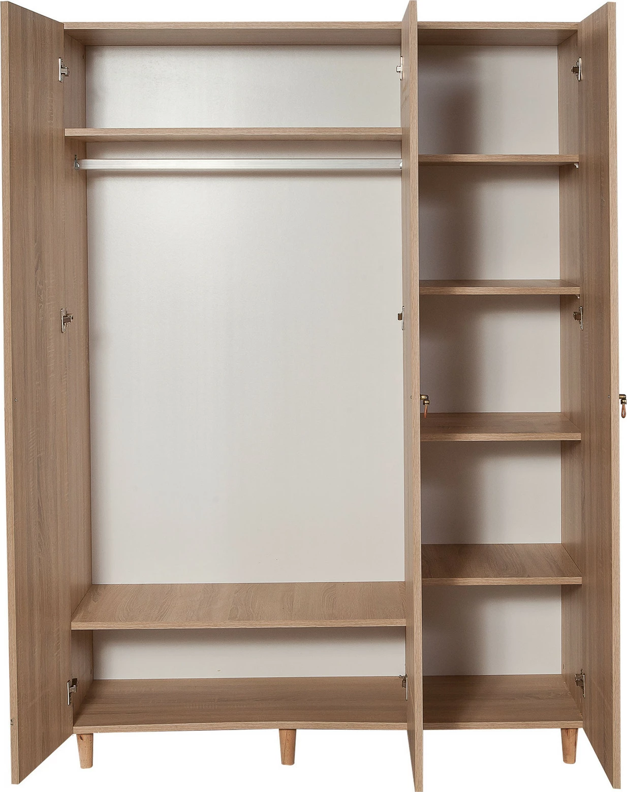 Dollap Hanah Home, Mode-123, ngjyrë lisi Sonoma