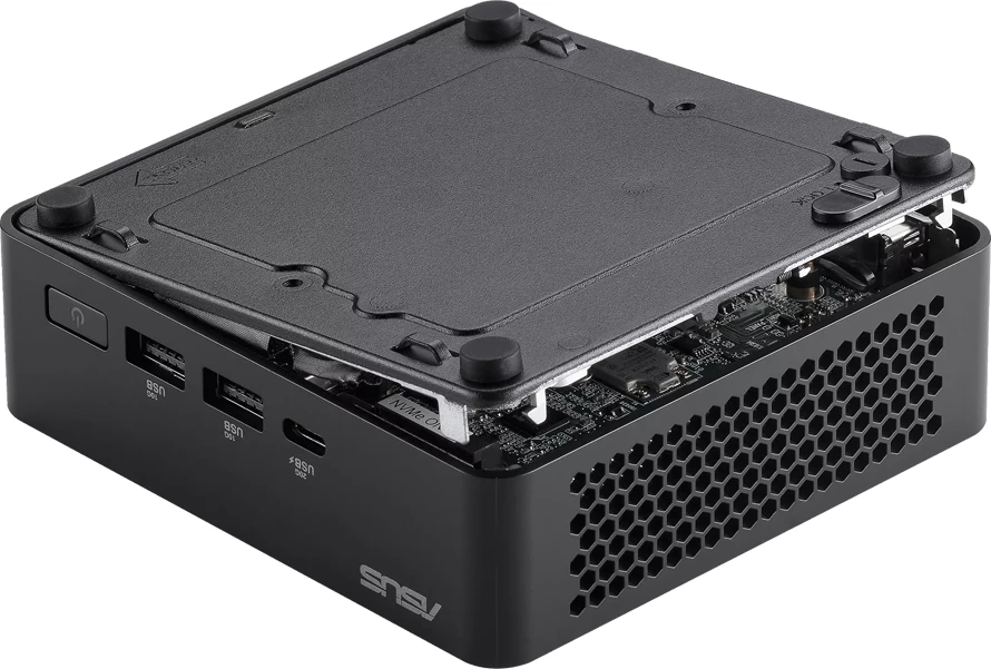 Kompjuter mini ASUS NUC 14 Pro RNUC14RVHV700002I, Intel Core Ultra 7 165H vPro, Intel Arc, pa RAM/pa SSD/pa OS, i zi