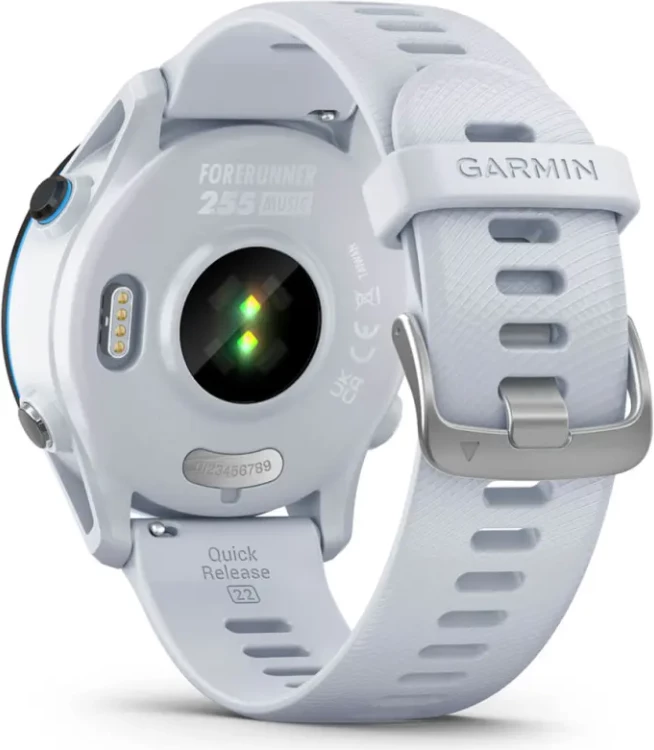 Smartwatch Garmin Forerunner® 255 Music Whitestone, 46 mm