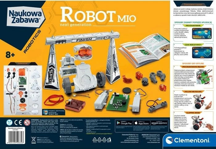 Robot edukativ Clementoni Mio Robot New Generation për fëmijë, 1 copë