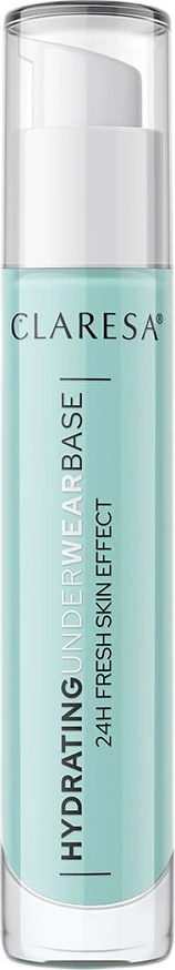 Bazë hidratuese për fytyrë Claresa Hydrating Underwear Base Moisturizing Primer për femra, 34g