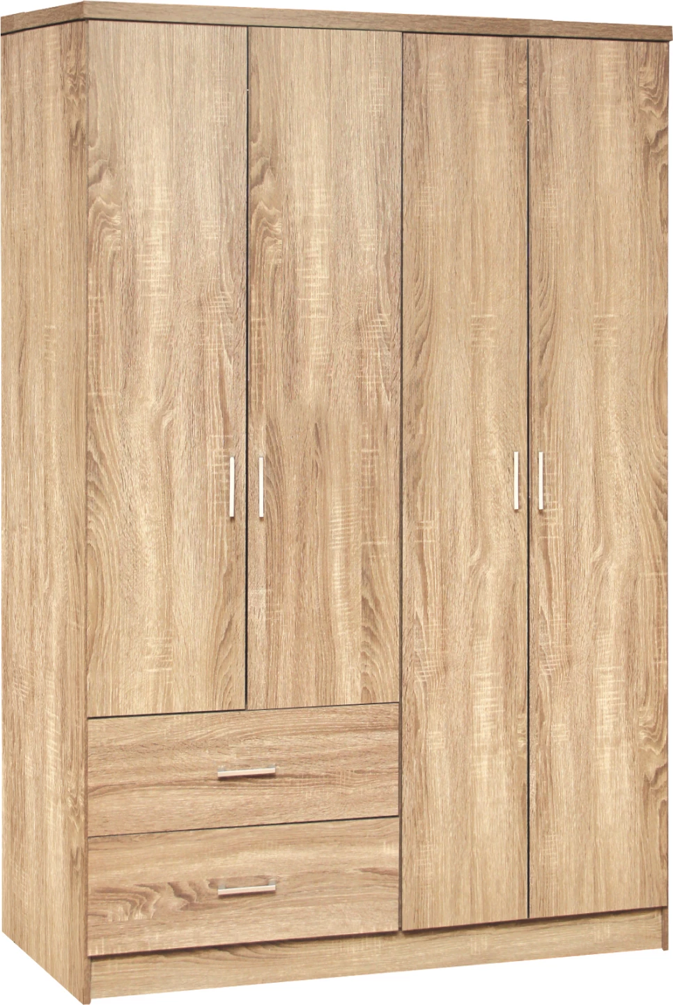 Dollap 4 dyer me 2 sirtarë FH339.02 Sonama 120x42x181