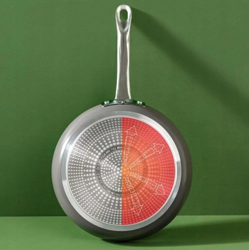 Tigan Tefal Renew+ C4240443, 24 cm, qeramik, argjend