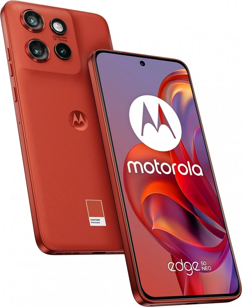 Celular Motorola edge 50 Neo, 6.36", 12 GB RAM, 512 GB, i kuq