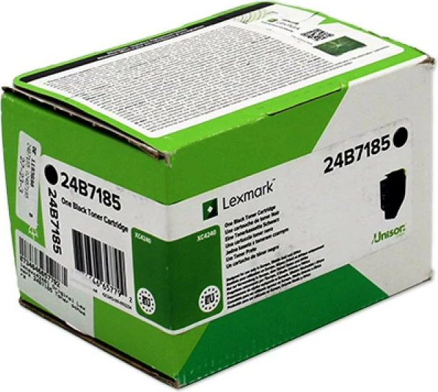 Toner Lexmark 24B7185 9000 faqe origjinal i zi