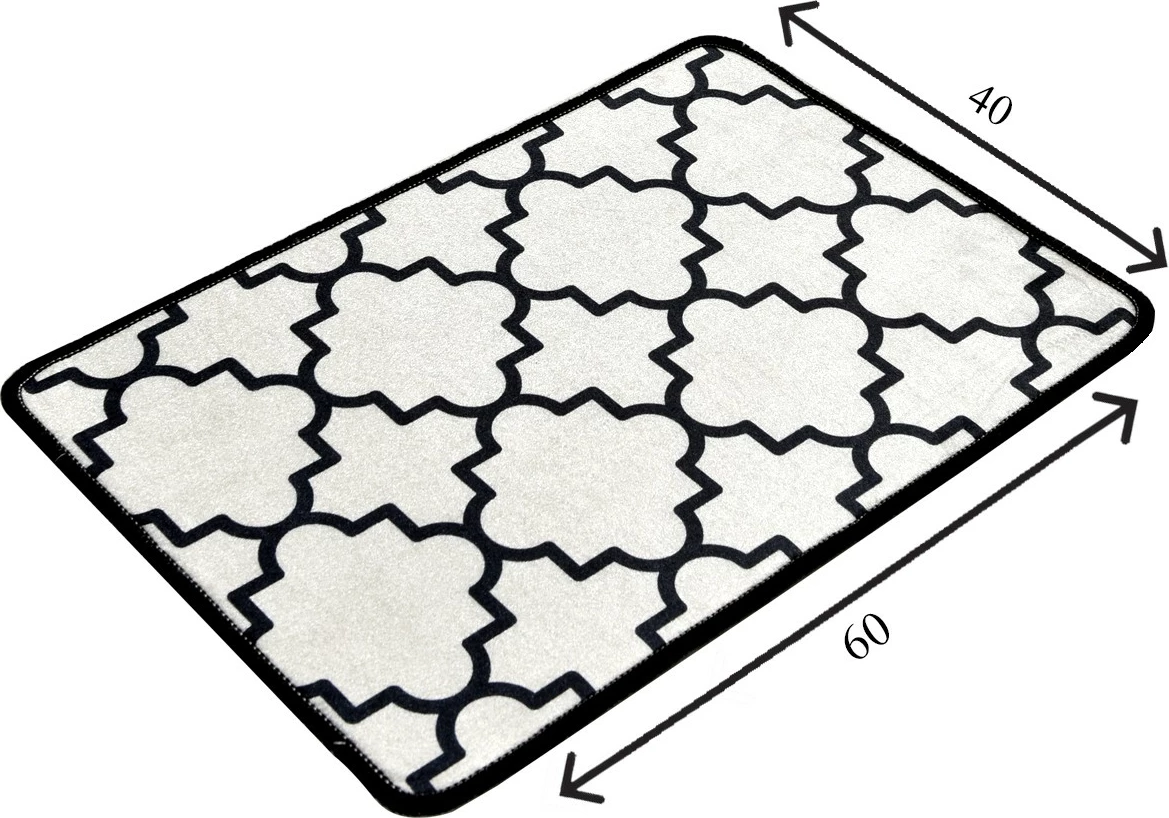 Tapet për banjo Mijölnir, Kupa, e bardhë, 40x60cm