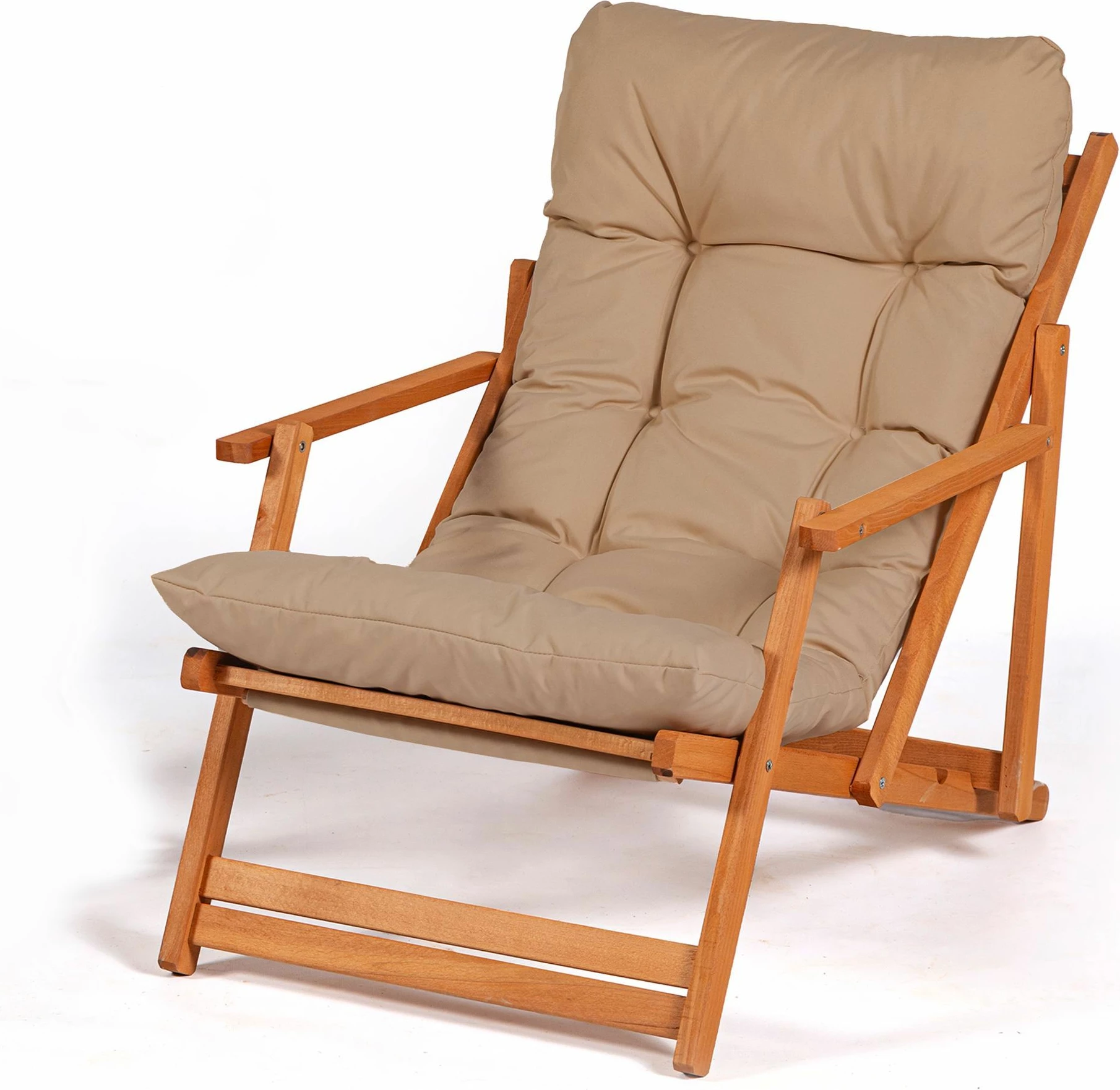 Set tavolinë me karrige për oborr, 3 pjesë, ngjyrë kafe/natyrale, My007